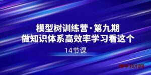 模型树特训营·第九期,做知识体系高效率学习看这个(14节课)-博学技术网