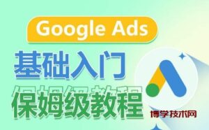 Google Ads基础入门保姆级教程，​系统拆解广告形式，关键词的商业认知，谷歌广告结构-博学技术网
