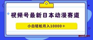（9176期）视频号日本动漫蓝海赛道，100%原创，小白轻松月入10000＋-博学技术网