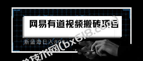 8月有道词典最新蓝海项目，视频搬运日入800+-博学技术网